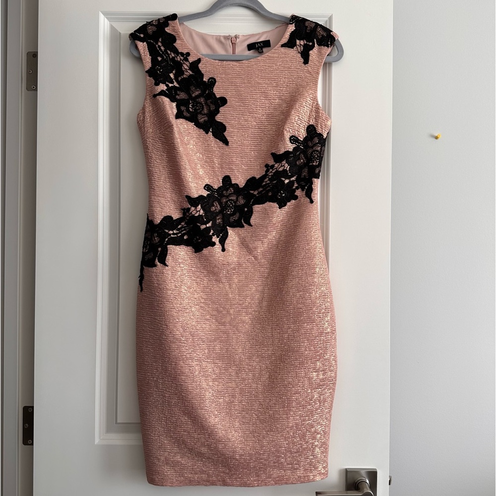 Rose Gold Midi Dress - Picture 1 of 5